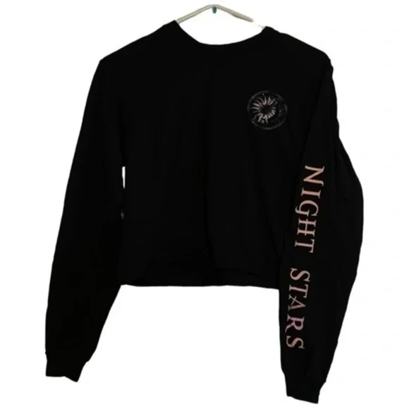 🔥LIKE NEW - Gold Rush Celestial Cropped Long Sleeve - Picture 2 of 4